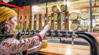 Celebrate International Beer Day with American craft beer | Pouring a pint