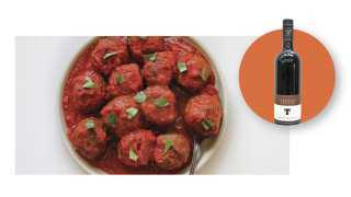 The Bottle Shop at Fresh City Farms | The Healthy Butcher’s ready-to-heat Meatballs in Marinara and Tawse Winery's Cabernet Merlot