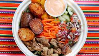 The best new restaurants in Toronto for summer 2021 | A Hot Brasa Chicken bowl from Brasa Peruvian Kitchen