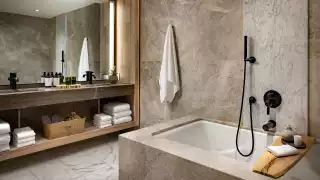 1 Hotel Toronto | A bathroom at the 1 Hotel