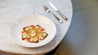 Restaurant review: Vela Toronto | A plate of crudo