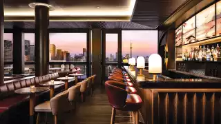 Review: Joni Restaurant inside Toronto's Park Hyatt Hotel | Writer's Room lounge