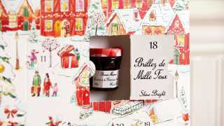 The best advent calendars for adults | A tiny jam comes out of the Bonne Maman Advent calendar