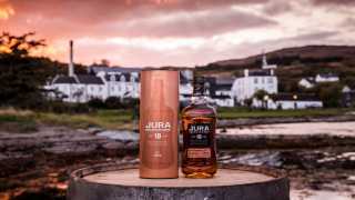 Jura whisky | Jura single malt scotch at sunset
