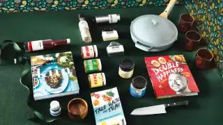 Delicious Christmas gift ideas | An assortment of salty Christmas presents
