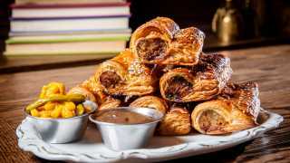 Sausage roll recipe from The Common Pie Shop
