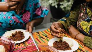 Christmas traditions from Toronto chefs | Afia Amoako eats atidua with her mother