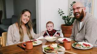 Christmas traditions from Toronto chefs | Matthew Ravenscroft, his wife Kate and son Logan