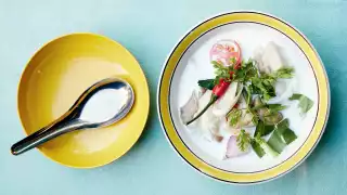 Soup recipes | Kiin's Tom Kha Gai, coconut soup with chicken