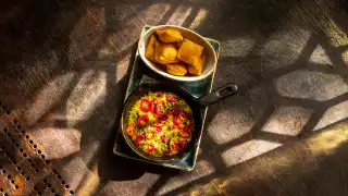Toronto's best new restaurants | Chips and dip at Rabbit! Rabbit! Rabbit!