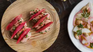 Best bars in Toronto | Chicken Liver and Cherry Pintxos at Bar Raval