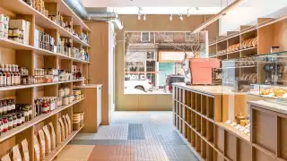 Dear Grain on Ossington Ave. | Inside the shop facing the front window