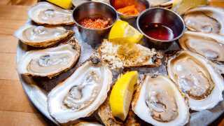 How to eat oysters | A plate of oysters at Oyster Boy in Toronto