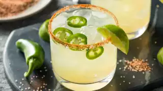 A spicy margarita recipe