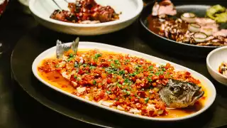 MIMI Chinese, Toronto restaurant | Hunan chili sea bass MIMI Chinese, Toronto restaurant | Hunan chili sea bass