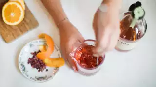 Gin cocktails and their recipes | Dillon's Rose Gin negroni cocktail recipe