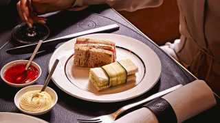 Afternoon tea and high tea in Toronto | Finger sandwiches at EPOCH Bar & Kitchen Terrace