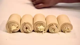 PORTA Italian meal delivery service | Rolled saccotinos waiting to be baked