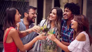 T.O. Food & Drink Fest | A group of friends at T.O. Food & Drink Fest