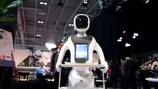 The RC Show | A tech robot at the RC Show