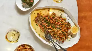 Grilled fish at Pink Sky