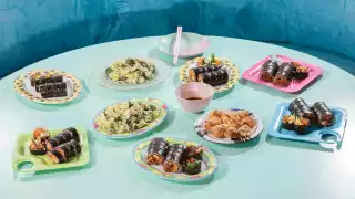Grape Crush bottle shop and wine bar | Snack on No Pain Gimbap dishes inside Grape Crush