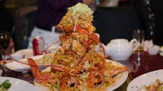 Best seafood restaurants in Toronto | Lobster tower at Fishman Lobster Clubhouse