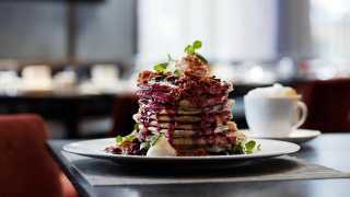 Best restaurants in Yorkville | Berry pancakes at ONE Restaurant