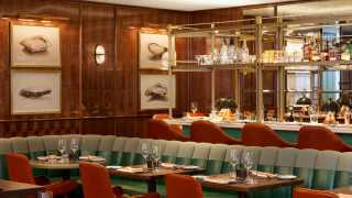 Best restaurants in Yorkville | Interior decor and tables at Cafe Boulud