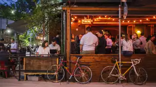What is vermouth | Bar Raval patio