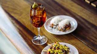 What is vermouth | Spanish fizz on the Bar Raval patio