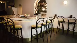 Henry's wine bar | The bar area