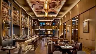Inside Louix Louis at the St. Regis Hotel