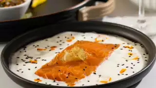 Soluna | Salmon ceviche at Soluna on Queen West