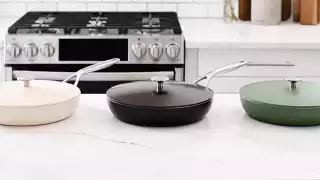 Kilne Everything Pan | Three different colours of the Kilne Everything Pan Kilne Everything Pan | Three different colours of the Kilne Everything Pan