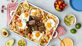 BBQ beef chilaquiles recipe BBQ beef chilaquiles recipe