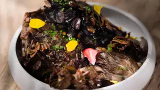 Casa Madera | Maitake mushrooms at Casa Madera restaurant