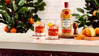 Christmas cocktails | Sevilla Negroni