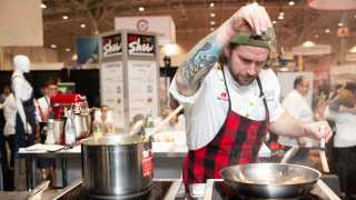 A cooking competition at RC Show