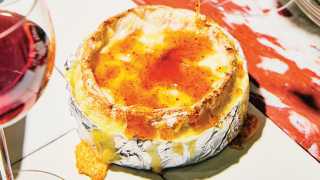 Easy dinner recipes | Christine Flynn’s Baked Cheese with Hot Honey