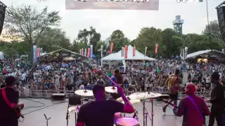 Toronto's Festival of Beer | A band playing for a crowd at Toronto's Festival of Beer
