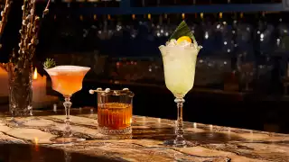 Best cocktail bars in Toronto | A lineup of cocktails at Prequel & Co. Apothecary