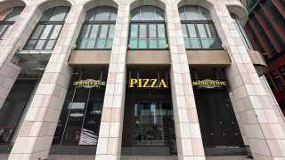 Prince Street Pizza Toronto | The exterior of the Toronto location of Prince Street Pizza at The Well