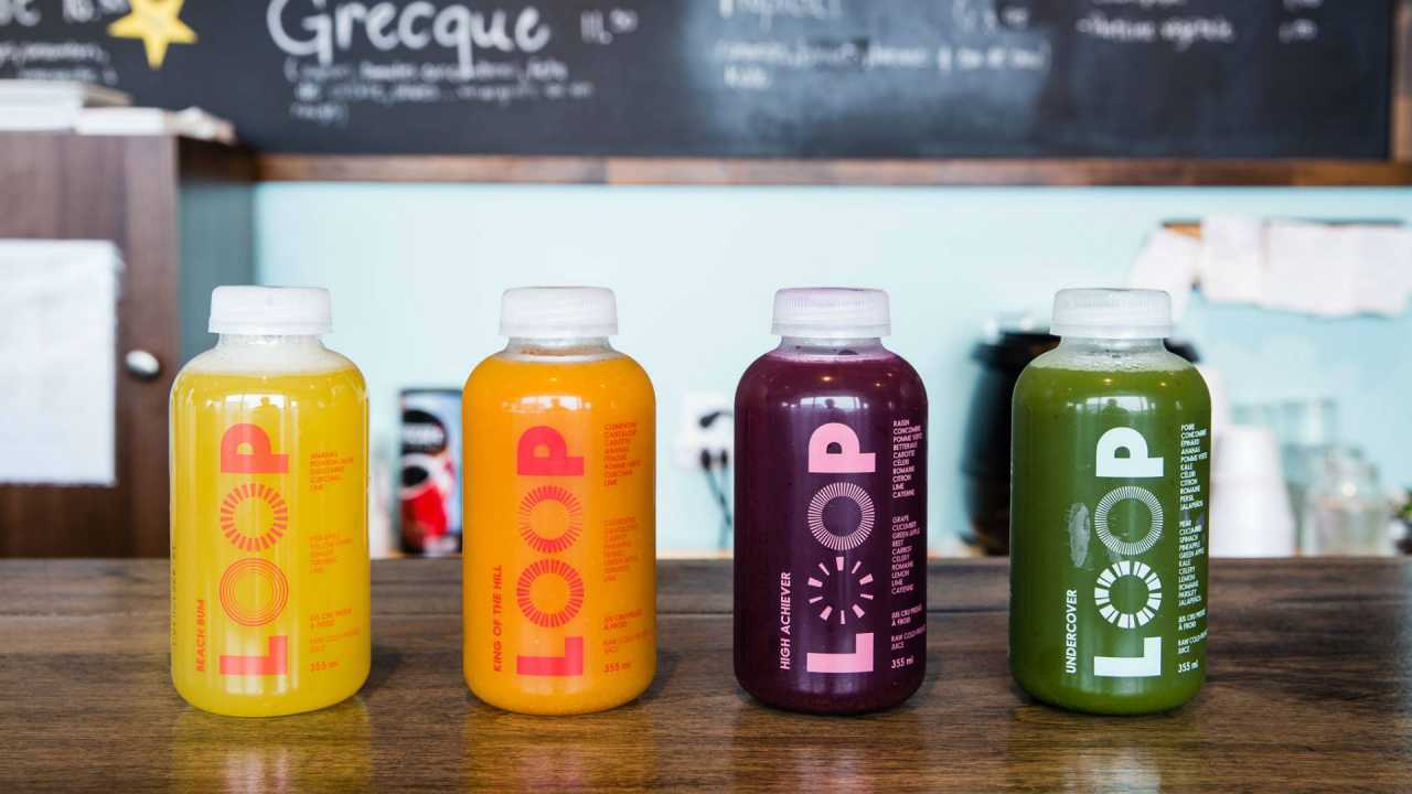 Drink review Loop Juice Foodism TO