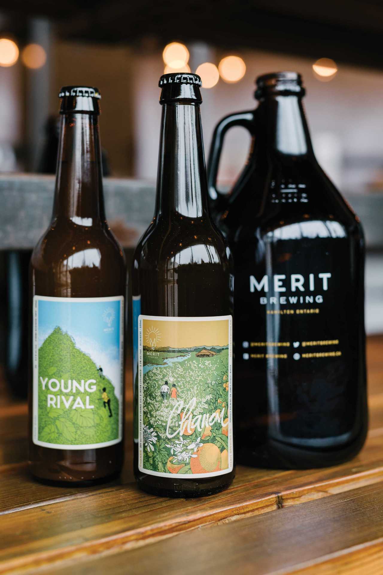 Diversity in Beer: A selection of beers from Merit Brewing