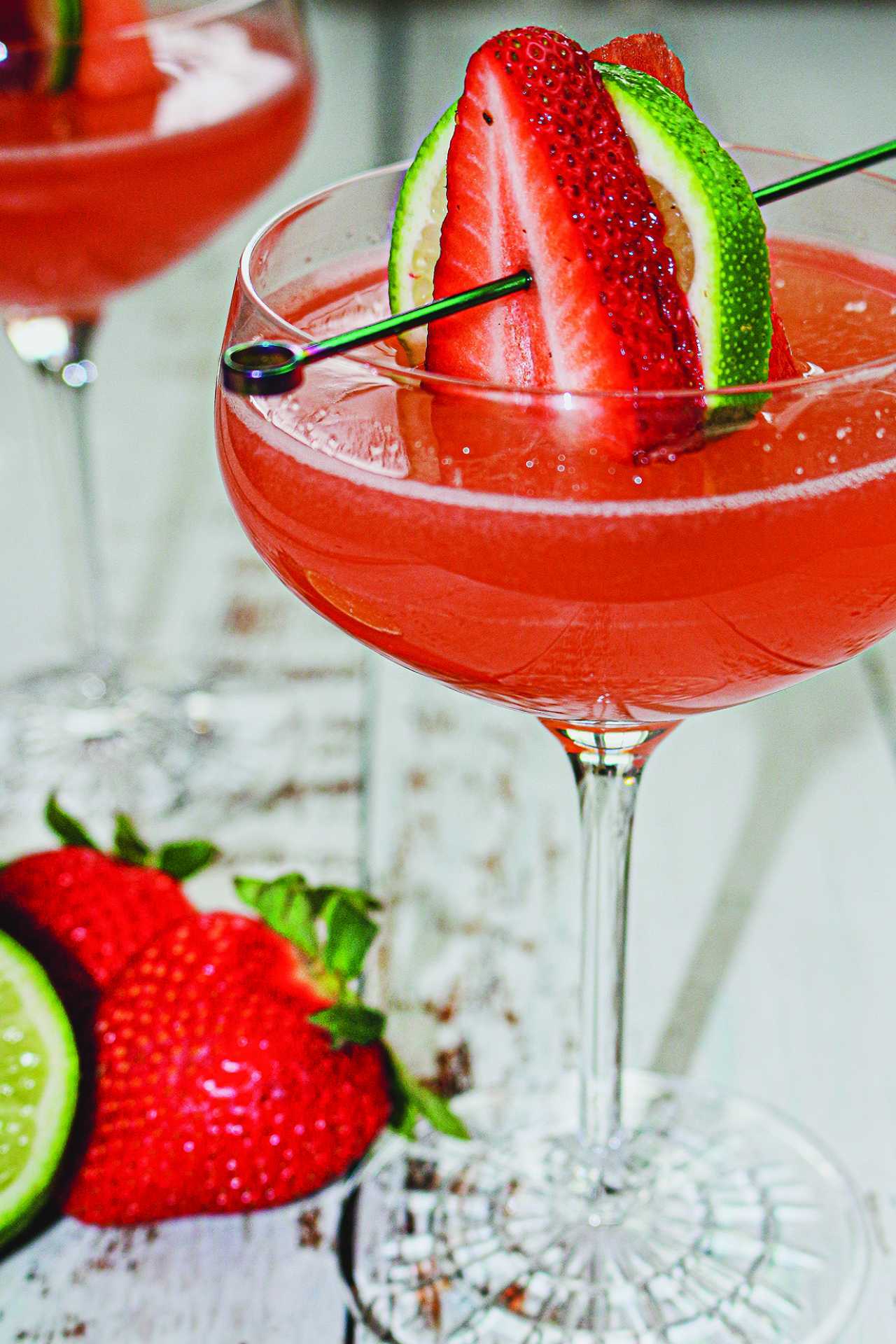 Berry Watermelon Lemonade Martini recipe