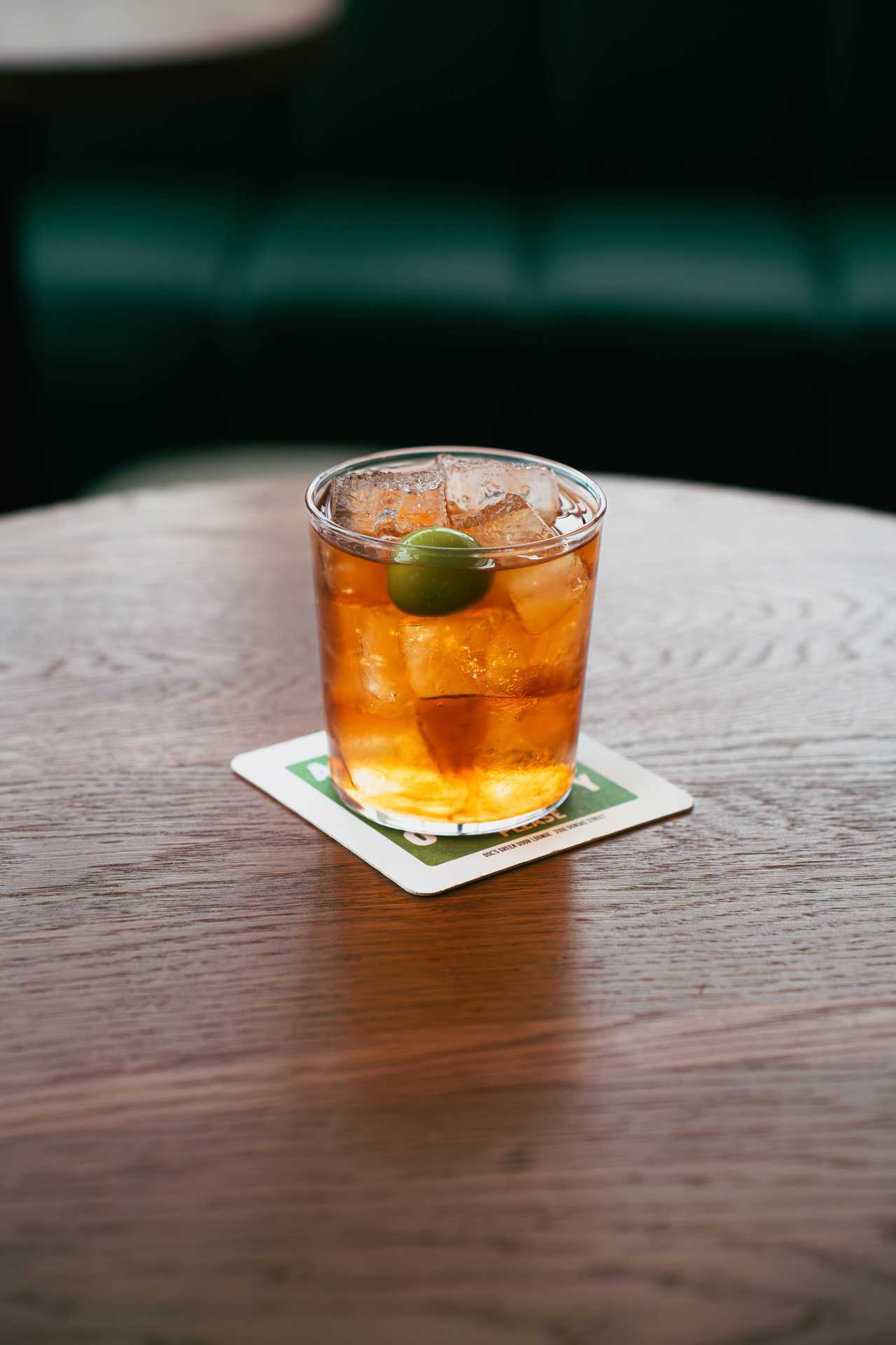 Doc’s Green Door Lounge | A spin on the old fashioned using rum at Doc’s Green Door Lounge