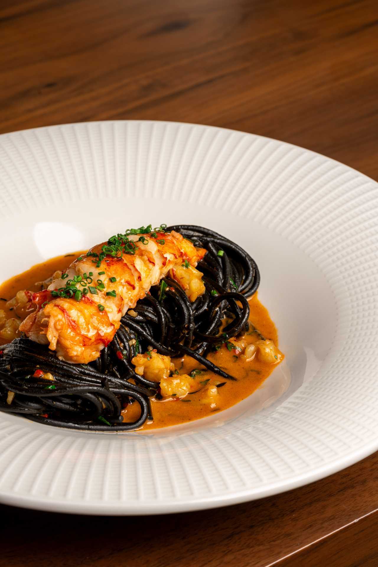 Romantic restaurants Toronto | Lobster Spaghetti at The Chase restaurant in Toronto