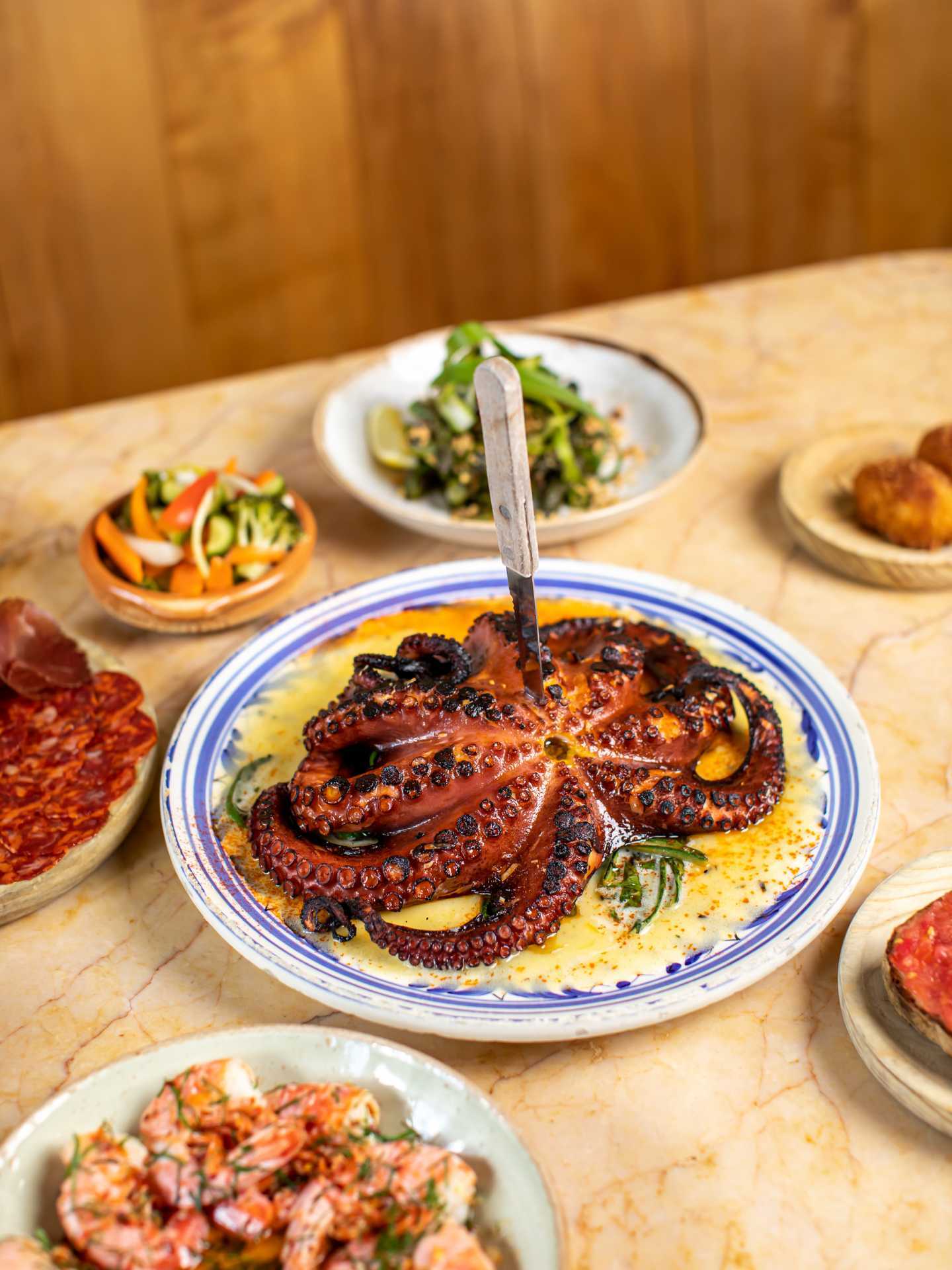 Best restaurants Toronto | Bar Isabel grilled octopus