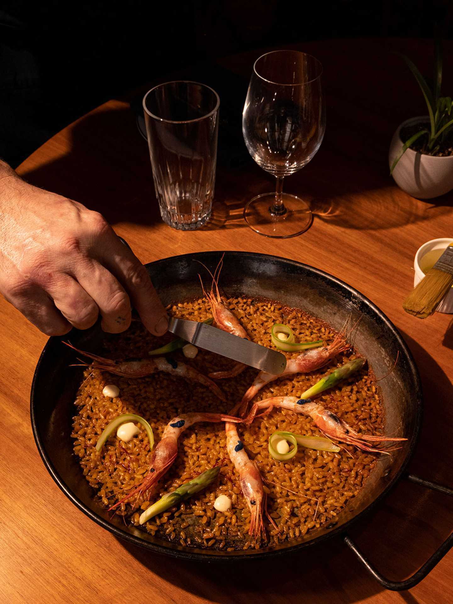 Casa Paco Toronto | Shrimp paella